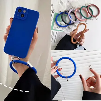 O coreano de verão bonito moda multifuncional grande círculo pulseira de Telefone Celular Cordão para iphone Samsung bolsa de acessórios