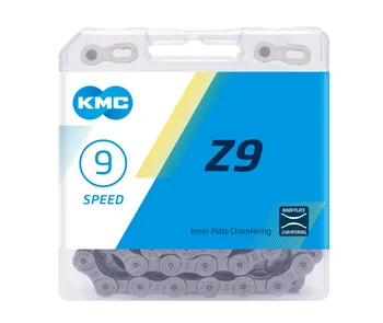 KMC Z9 9/27 speed shift cadeia de Mountain bike road bike bicicleta dobrável cadeia de mudança cadeia de acessórios para Shimano