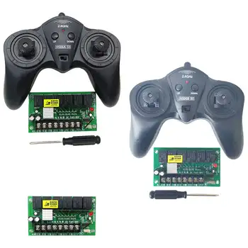 RC Controlador de 2.4 GHz, 6 Canais de RC Transmissor, Controlador e o Receptor Kit para RC Brinquedos