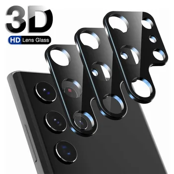 3D Protetor de Lente para Samsung Galaxy S22 Ultra S21 Mais S20 FE Telefone de Volta Câmara HD Anti-risco Total da Tampa da Lente de Vidro para M31