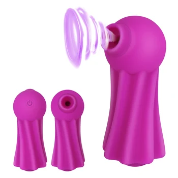 Silicone Vibratório Sexo Oral Feminino Masturbador Clitóris Otário Estimulador Mamilo Chupar o Vibrador Brinquedos Sexuais para as Mulheres 7 Velocidades