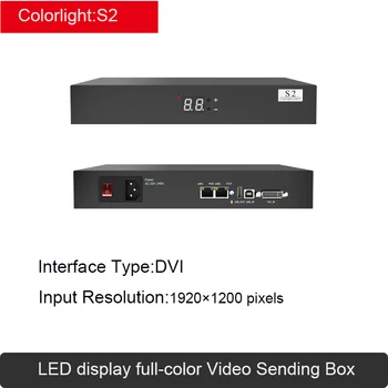 Colorlight S2 Completo-cor Remetente Síncrona do Sistema de Controle do HD Principal do Transmissor de Controle Display de LED