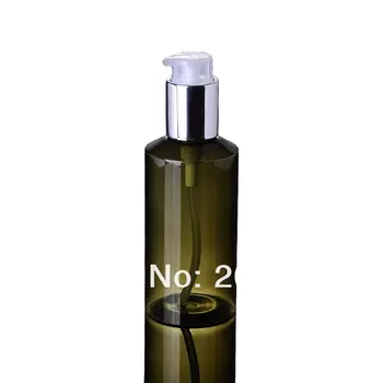 150ML VERDE/TRANSPRENT /MARROM garrafa PET ou loção / emulsão de garrafa de imprensa da bomba de garrafa garrafa de plástico usada para cosméticos