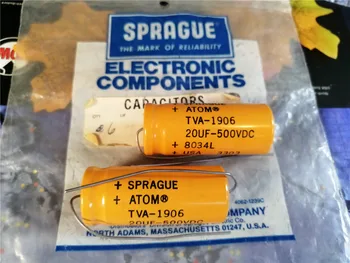 2pcs/lote original SPRAGUE ATOM Antigo Amplificador Febre Cátodo Capacitorfree de envio