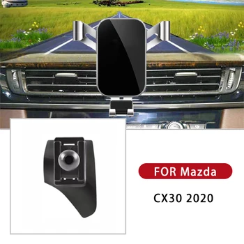 A gravidade de Carro de Telefone do Suporte de Ventilação de Ar Montagem Celular Smartphone Titular Para MAzda CX30 2020 Auto Estilo do Telefone Móvel Ficar em seu GPS