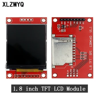 1,8 polegadas TFT LCD Módulo de LCD de Ecrã Módulo SPI Série 51 drivers de 4 e / s controlador de TFT 128*160 Para o Arduino Display LCD de 1.8 polegadas
