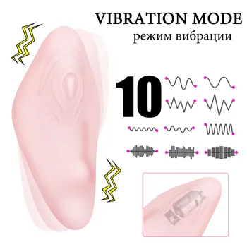 Mini Invisível Vibrador Wearable Calcinha brinquedos Sexuais para as Mulheres Portátil Estimulador Clitoriano Controle Remoto sem Fio de Vibração Ovos